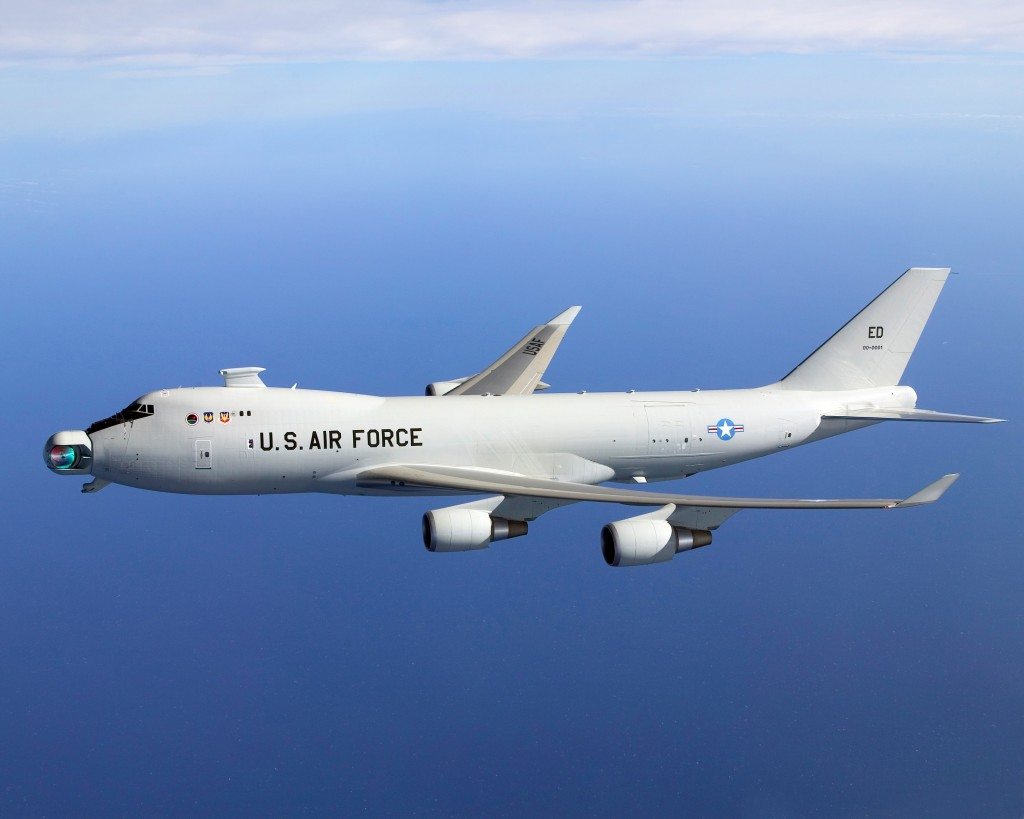 Airborne Laser Testbed known as the YAL-1A. Credit: US Air Force