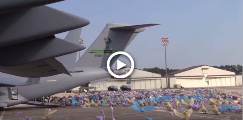 Secret C-17 Mission: Is This Really How Pokemon Are Restocked?