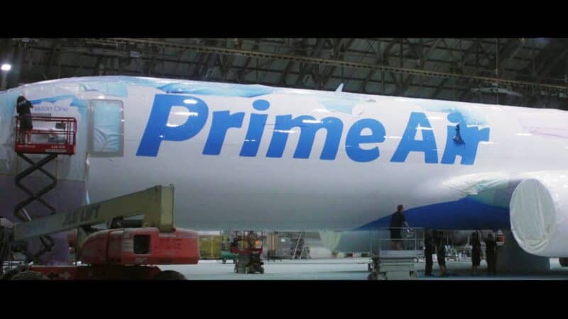 Amazon Makes It Official:  See Their First Plane Painted