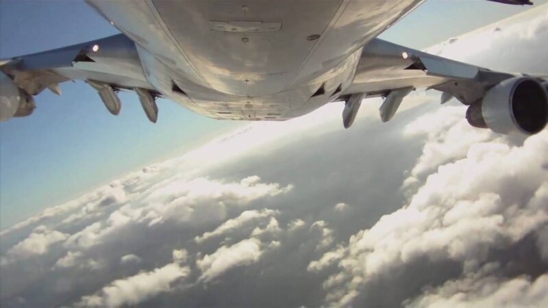 Jawdropping Video of This 747-200 Underbelly Almost Got Pilot Fired