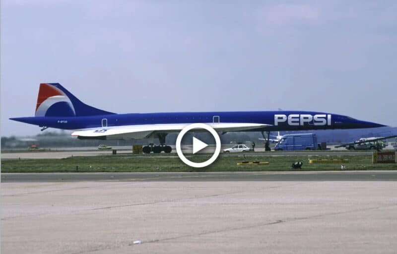 Remember When Pepsi Leased A Concorde?