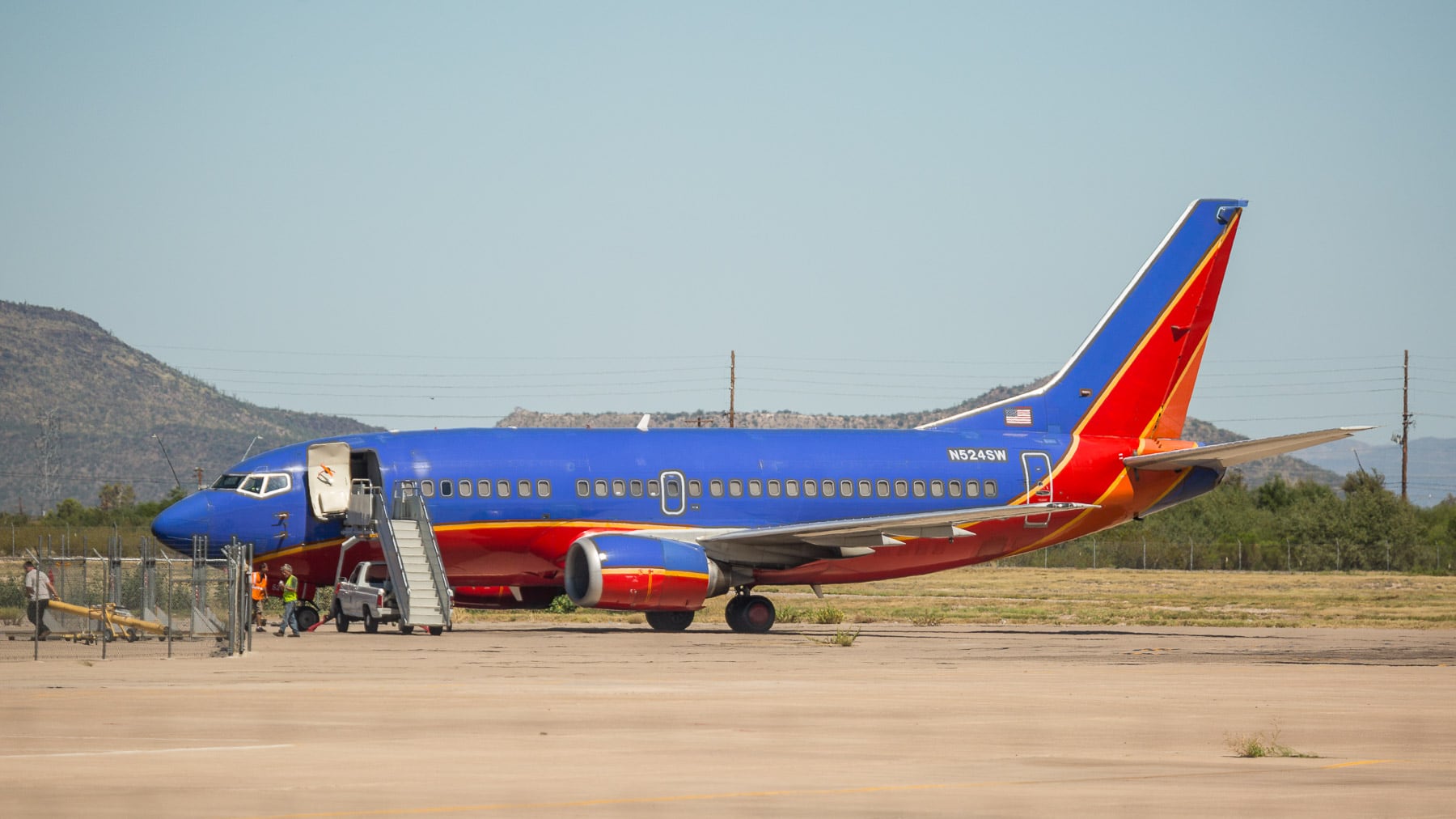 Southwest at her final journey in Arizona.