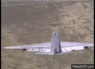 DC-8 Stunt.