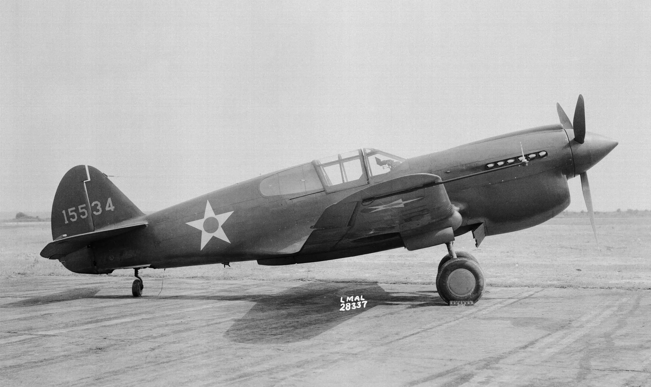P 40E NACA Langley 1942