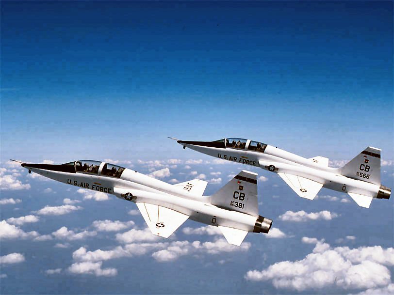 The T-38: The Air Force's Advanced Jet Trainer since 1961. (USAF Photo)