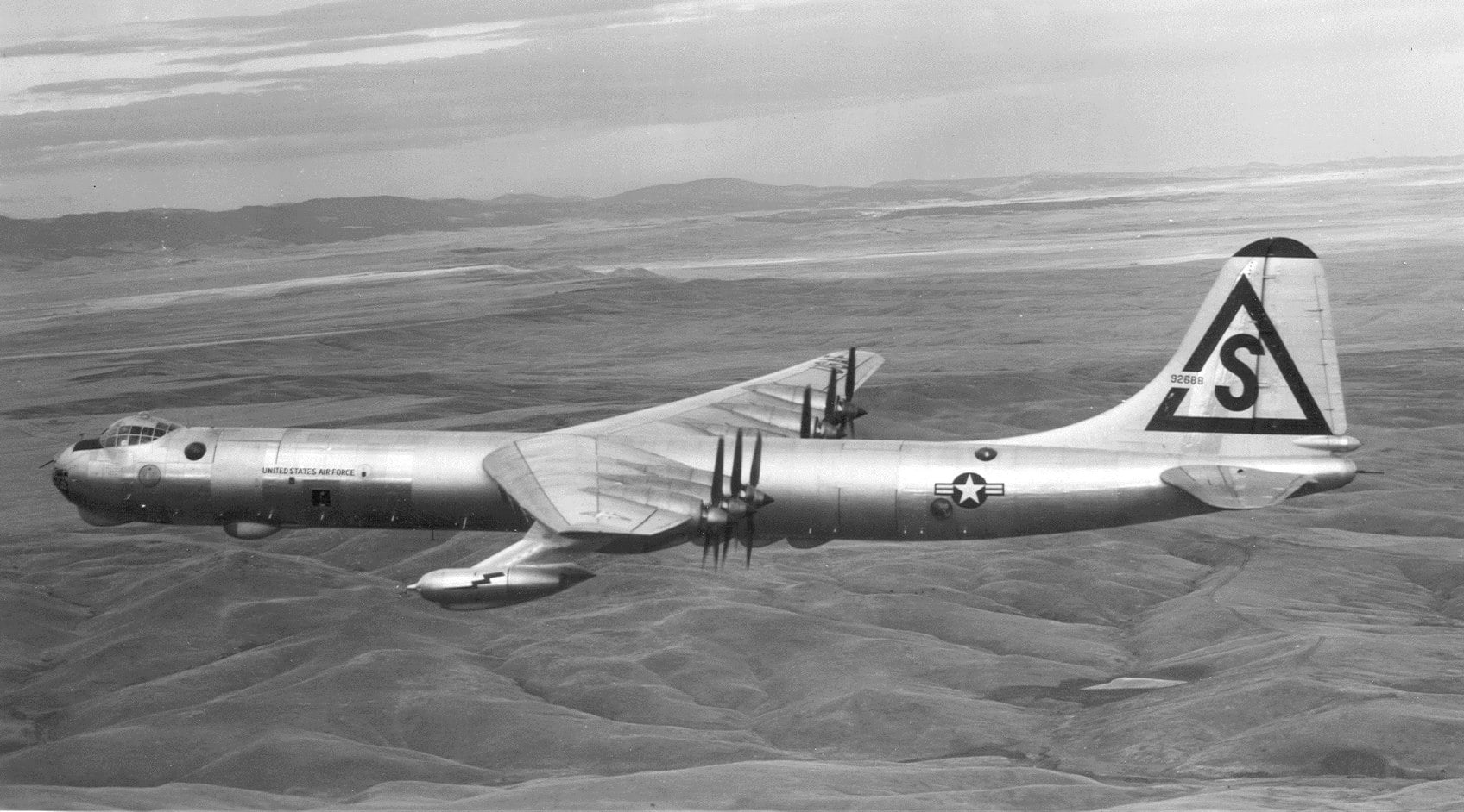 Early prototype of the B-36.