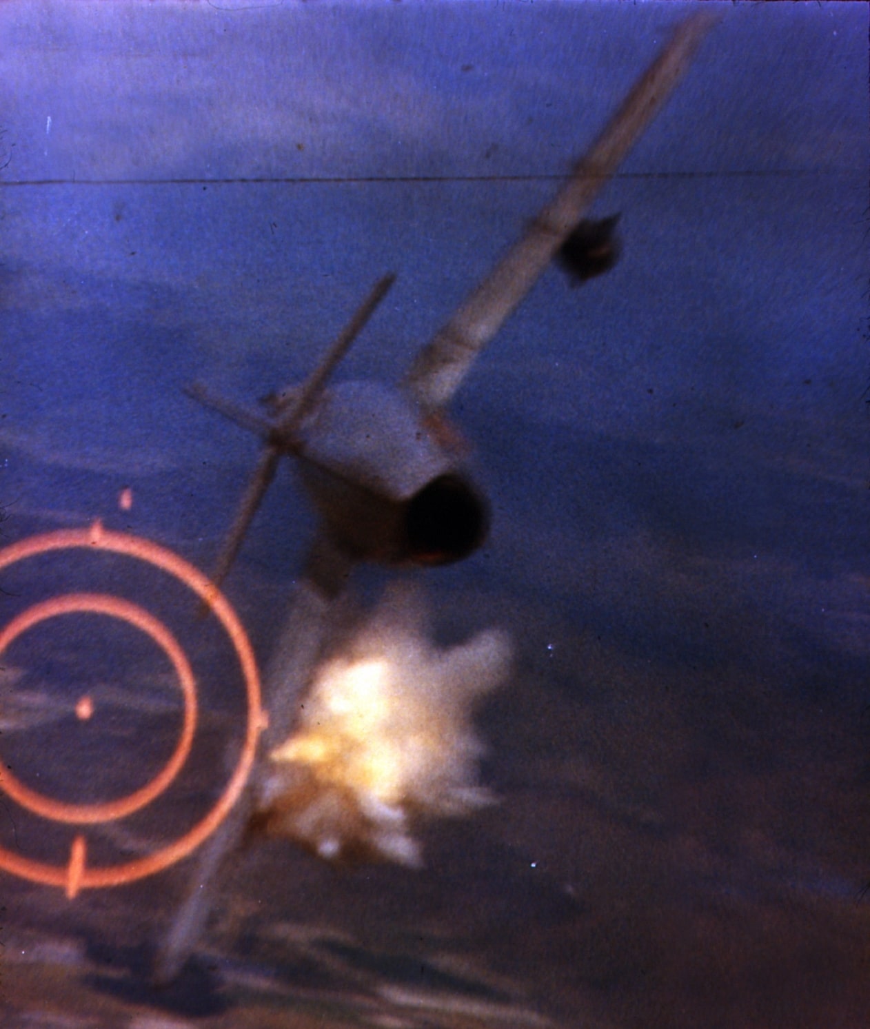 MiG 17 shot down by F 105D 3 June 1967