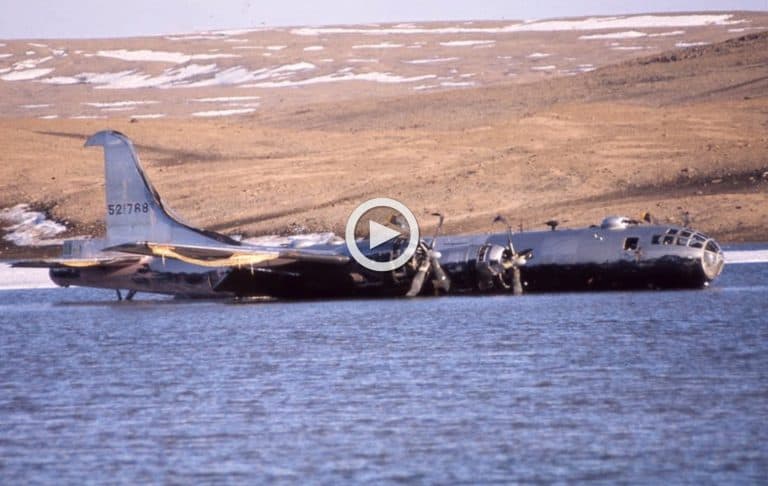This B-29 Landed on a Frozen Lake in Greenland in 1947. They Almost Flew Her Out 47 Years Later