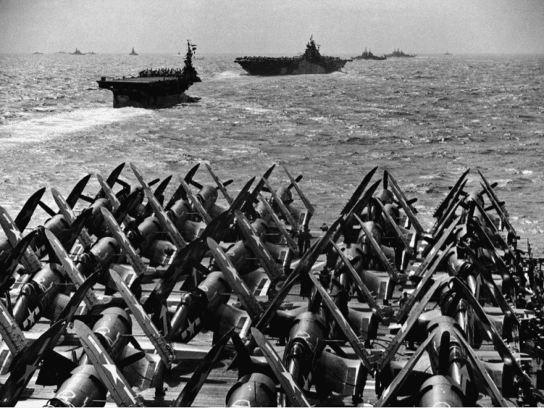 WATCH: Task Force 58 Wreaks Havoc on Japan