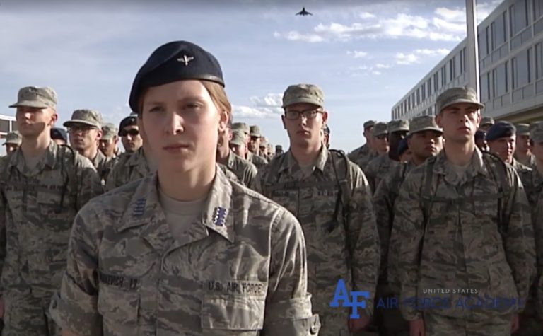B-1 Bone Shreds Cadet Ears Prior to Recognition Event