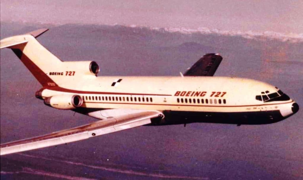 Boeing 727, Image: Boeing