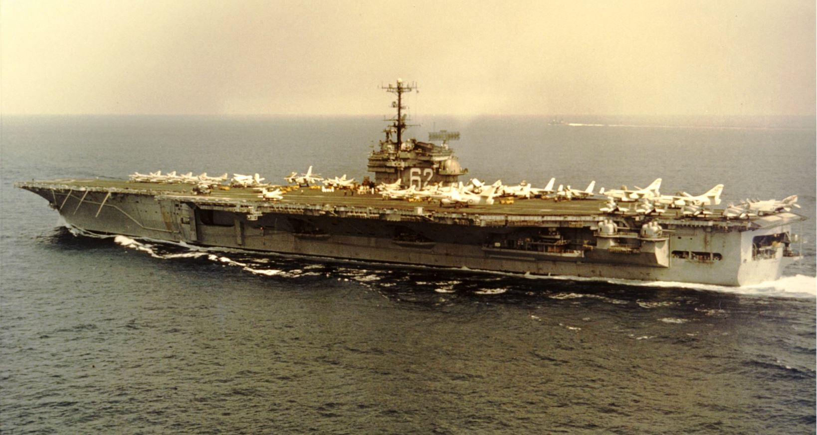 USS Independence, American aircraft carrier.