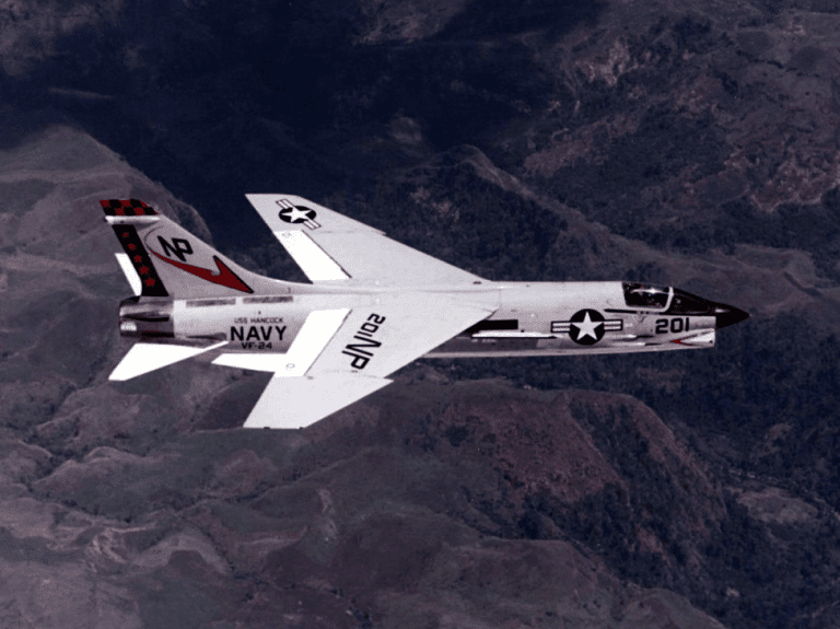 The Crusader: History Making Fighter Set Records Over 32 Years of Service