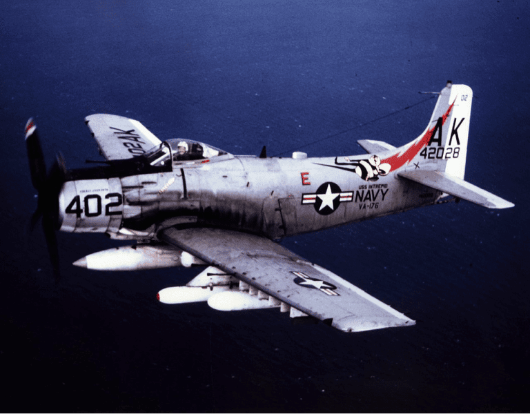 Skyraiders Were Rough, Tough Birds…Just Like The Heroic Pilots Who Flew Them