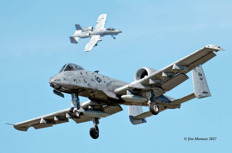 A-10 Returning to Full Flight Demos at 14 Air Shows in 2018