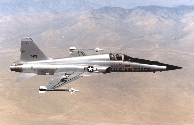 Shot Down By Maverick But Still Playing The Role Of The Troll…The Mighty F-5 Soldiers On