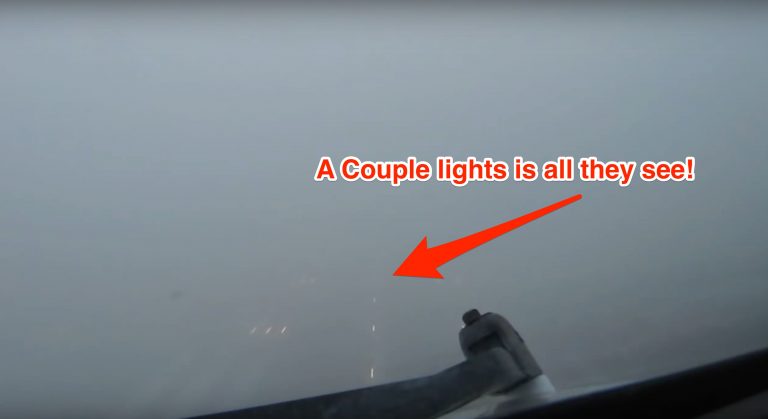 Landing Without Seeing The Runway Is Not For The Faint of Heart