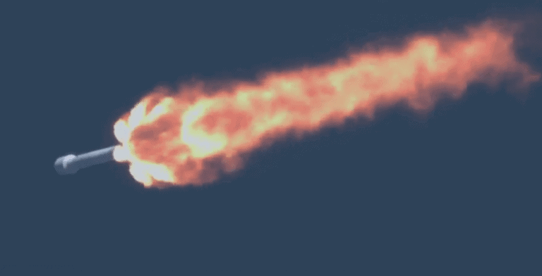 SpaceX Falcon 9 lifts-off from Kennedy Space Center with Inmarsat 5 F4