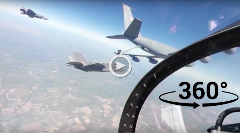 Fly Along with Lockheed Aerial Photographer Matt Short, in 360 Degrees