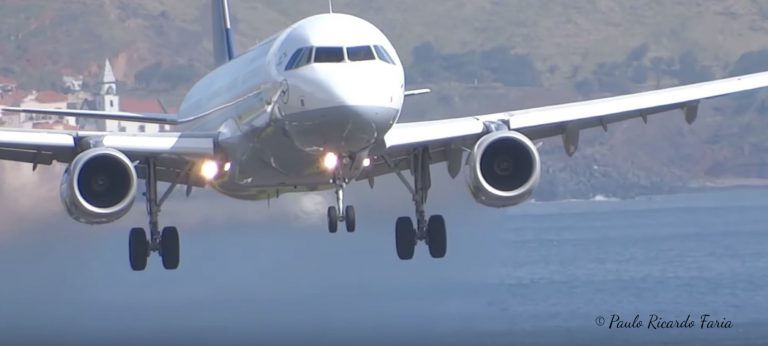 Lufthansa Ace Makes Challenging Madeira Airport Approach Look Easy