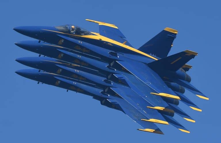 The Blue Angels Crush Their Arrival To AirVenture 2017