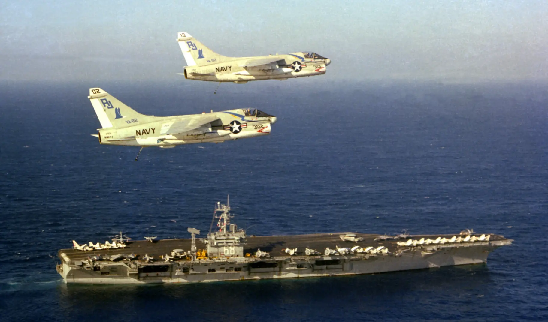 Air Power at Sea: Grumman’s 1982 Film Showcases USS Nimitz & Carrier Air Wing 8 1 USS Nimitz