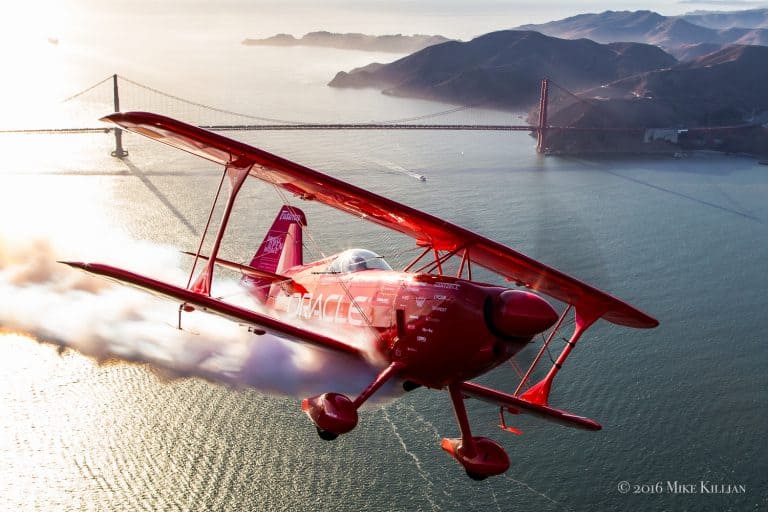 Fly Over the Golden Gate for a Sunset Shoot with Sean Tucker