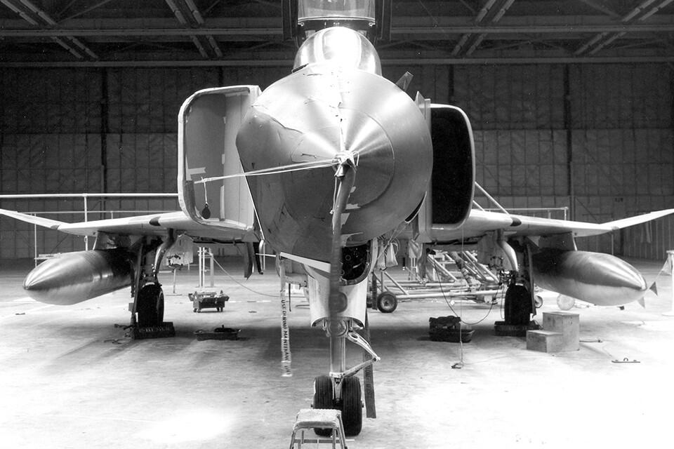 The Mach 3+ RF-4X Phantom 2 RF-4X mockup