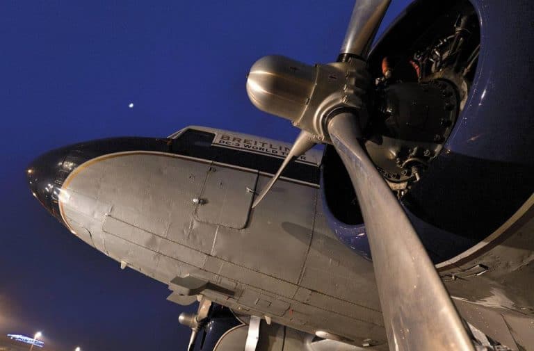 Breitling DC-3 Promoting Aviation As It Circumnavigates The Globe