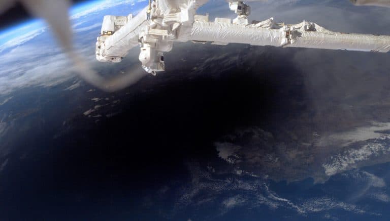 Space Station to Perform Three Orbit Chase of Solar Eclipse