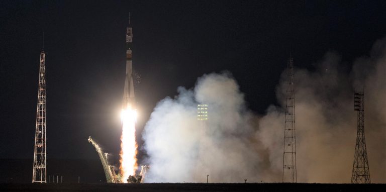 Marine Test Pilot, Russian and Italian Launch to International Space Station