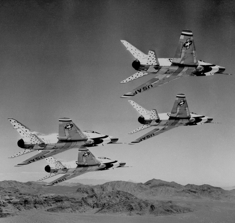 The USAF Thunderbirds Were The World’s First Supersonic Flight Demonstration Team