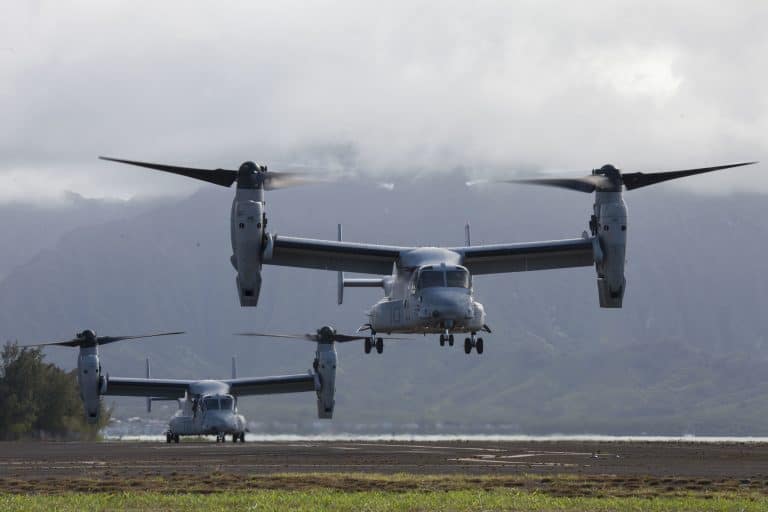 UPDATED: 3 Marines Presumed Dead After MV-22 Osprey Crash off Australia