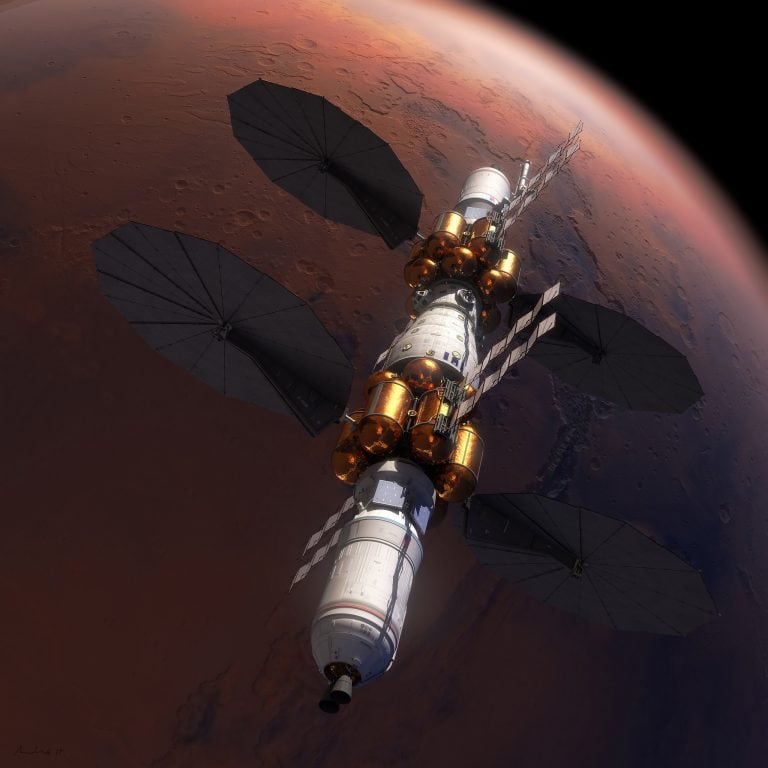 Lockheed Wants to Put a Base Camp in Orbit Around Mars, Complete With Lander