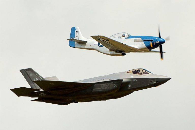 Bent But Not Broken:  Mustang Warbirds Collide During Battle of Britain Airshow at Duxford