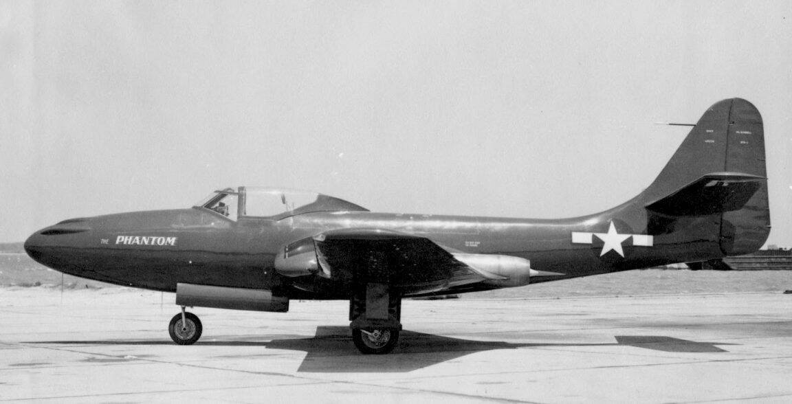 The Phirst Phantom McDonnell's First Jet Fighter Was The Navy's First Jet