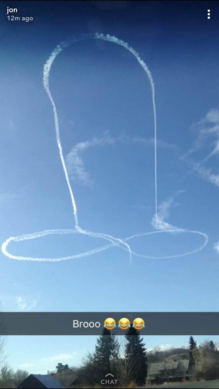 A Navy Growler Crew Just Drew a Giant Penis in the Sky Over Washington, The Navy Wasn’t Amused