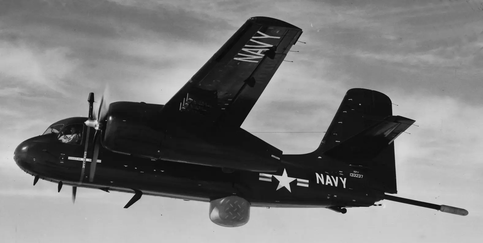 S-2 Tracker pictured in flight.