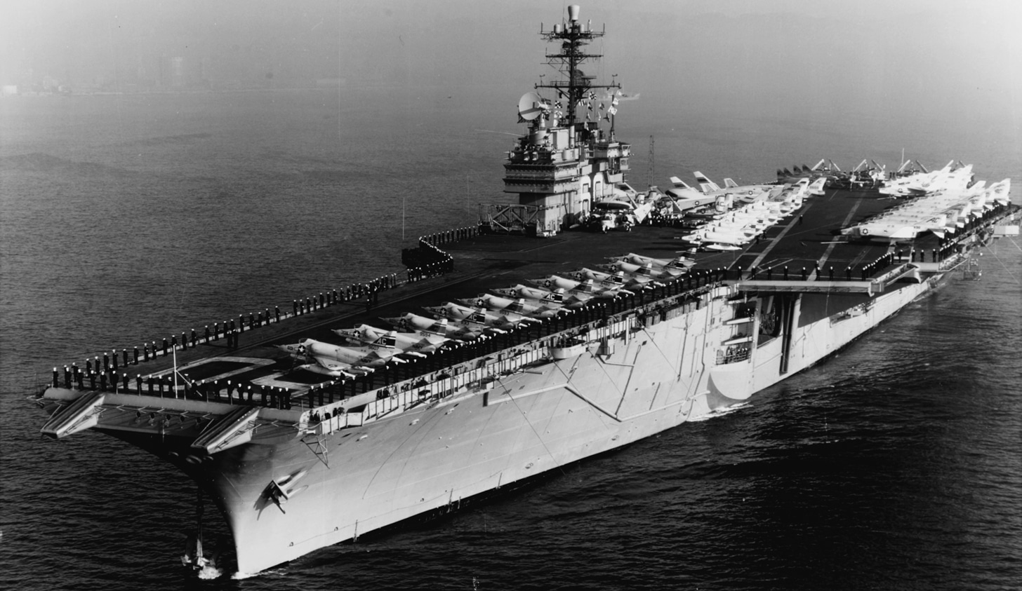 WATCH Rare Footage Of Mid 1960s Navy Med Cruise On USS Saratoga.