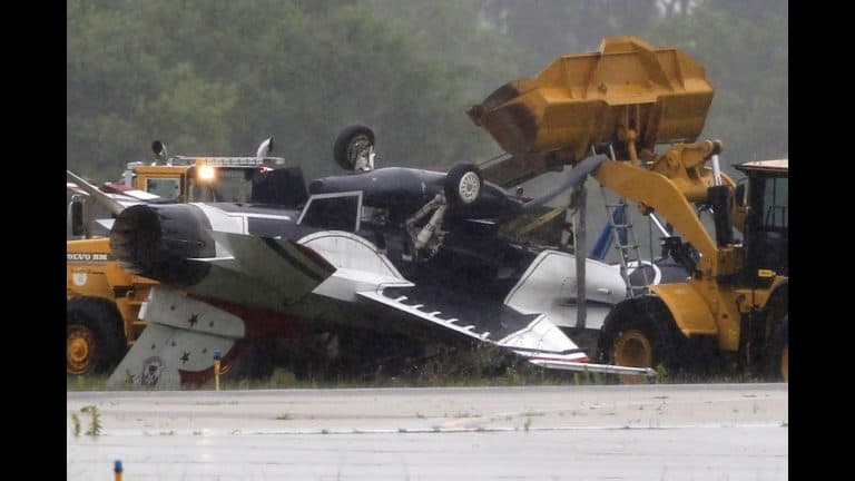 USAF Releases Thunderbirds June Dayton F-16D Accident Reports