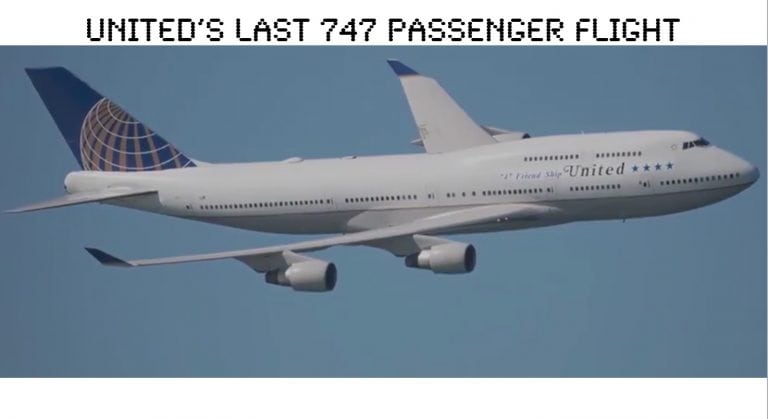 United Airlines Says Mahalo To The Boeing 747 With Final Passenger Flight