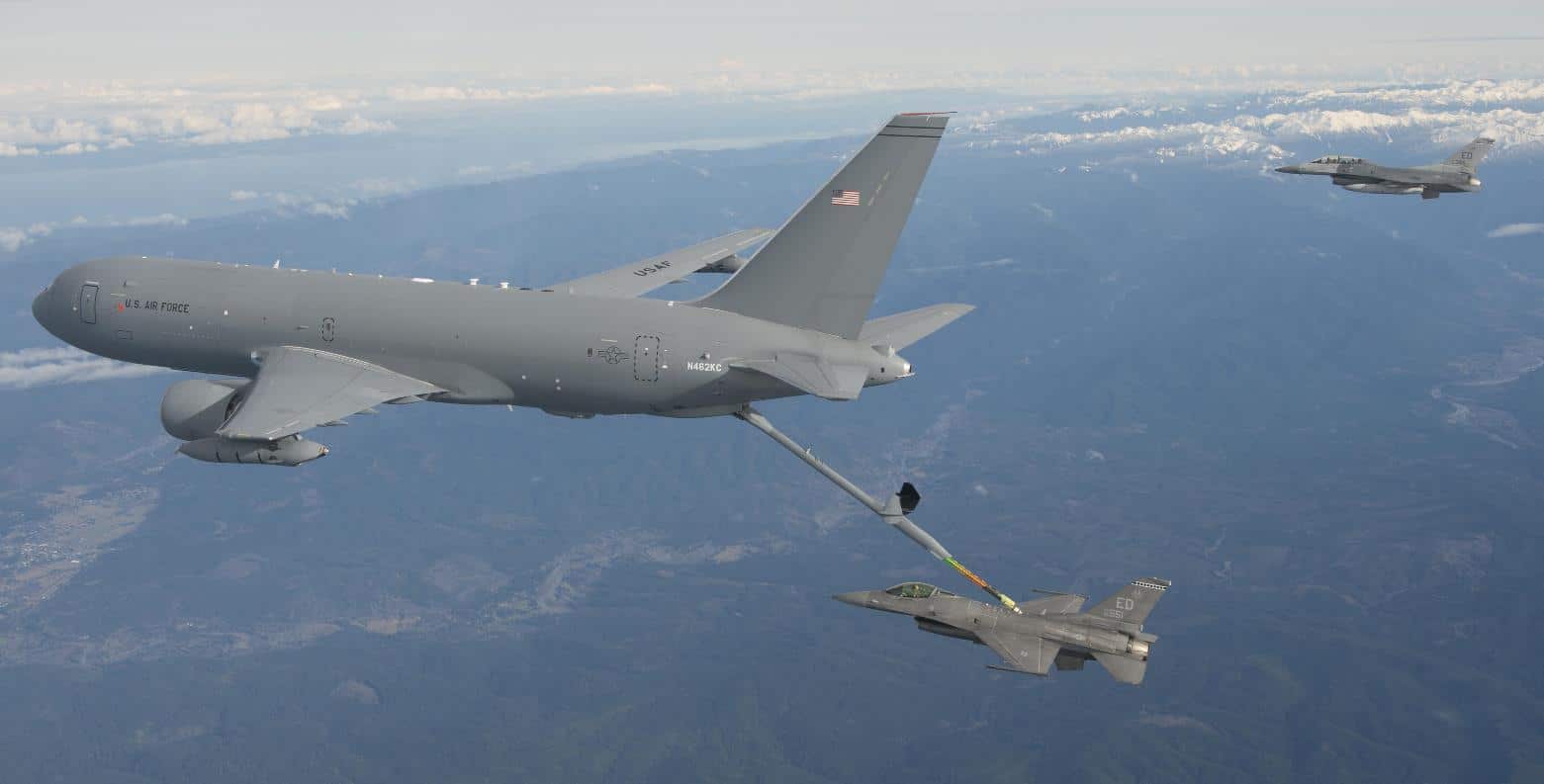 The Pegasus: The First Production KC-46A Tanker Has Flown 1 160124 F ZU869 013