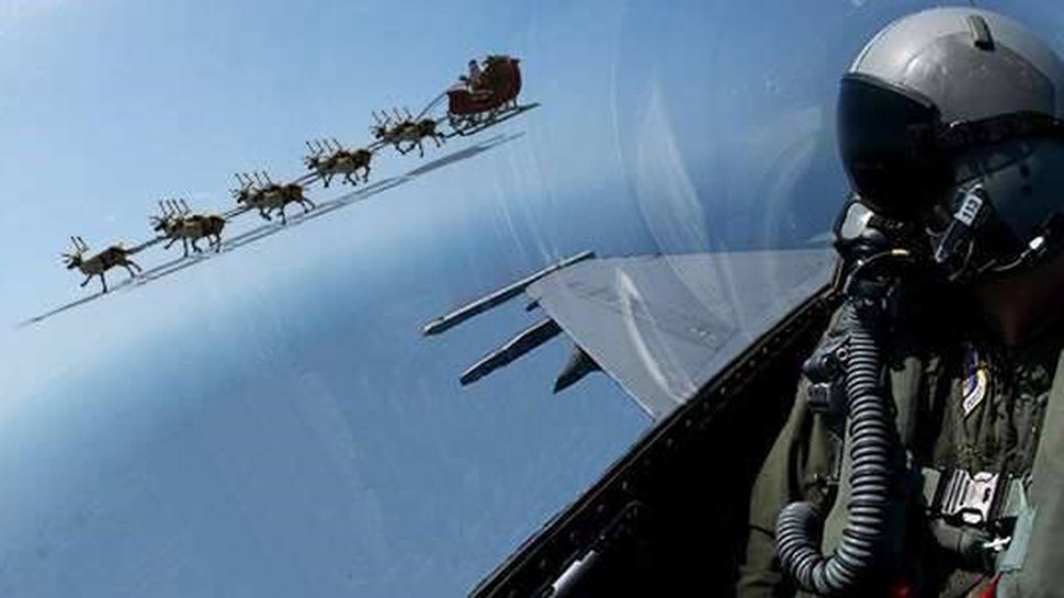 NORAD and military aircraft will support Santa's flight on Christmas Eve.