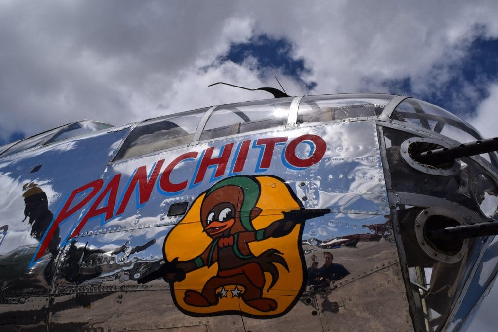 The B-25 that was named Panchito.