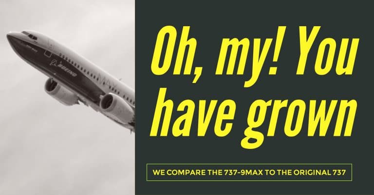 As Boeing Preps 737-9MAX For Service, We Compare It To The Original 737-100