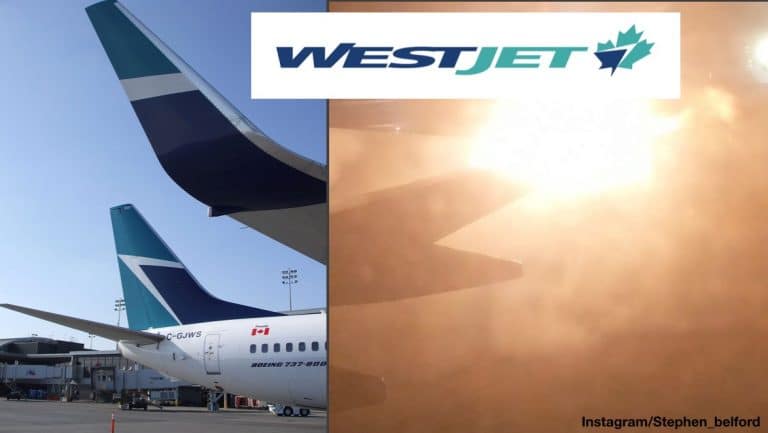Westjet 737 Catches Fire at Toronto’s Pearson Airport After Collision On Ramp