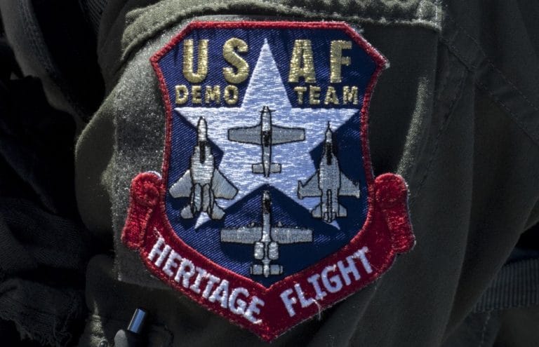 Air Force Heritage Flight to Flyover Super Bowl LII