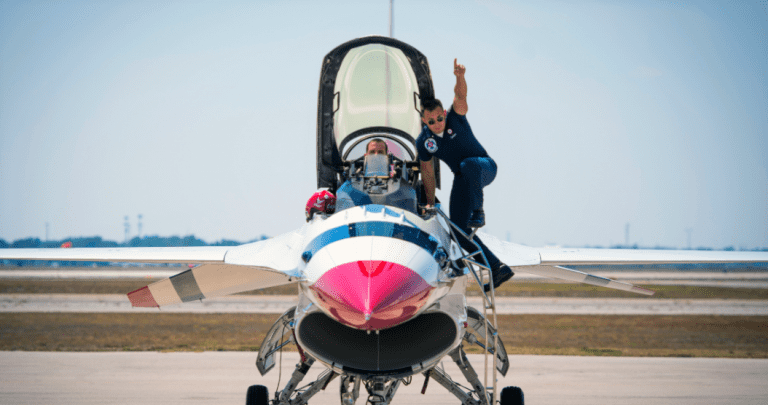 Air Force Thunderbirds Identify Their Fallen Pilot