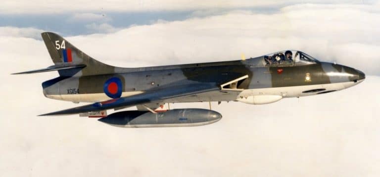 That Time Alan Pollock Flew a Hawker Hunter Through Tower Bridge