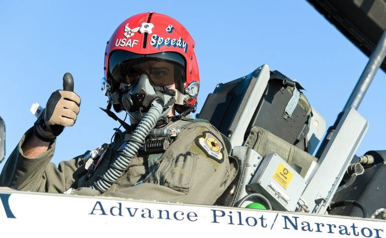 Critically injured Thunderbirds pilot Erik Gonsalves returns to flight duty